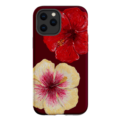 Hibiscus Flower Printed Phone Cases iPhone 12 Pro Max / Armoured by BG. Studio - The Dairy