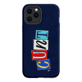 Lil Cnts Blue Printed Phone Cases iPhone 12 Pro Max / Armoured by Margarbs Art - The Dairy