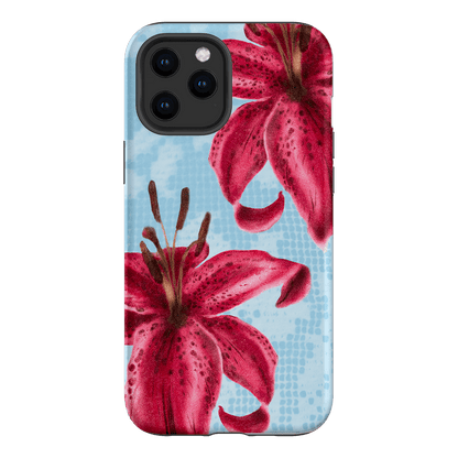 Lillies Printed Phone Cases iPhone 12 Pro Max / Armoured by Sally Hungerford - The Dairy
