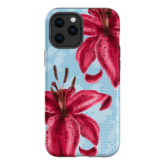 Lillies Printed Phone Cases iPhone 12 Pro Max / Armoured by Sally Hungerford - The Dairy