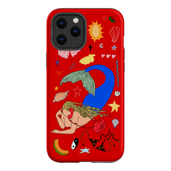Mermaid Salad Scarlet Printed Phone Cases iPhone 12 Pro Max / Armoured by Easty Beasty - The Dairy
