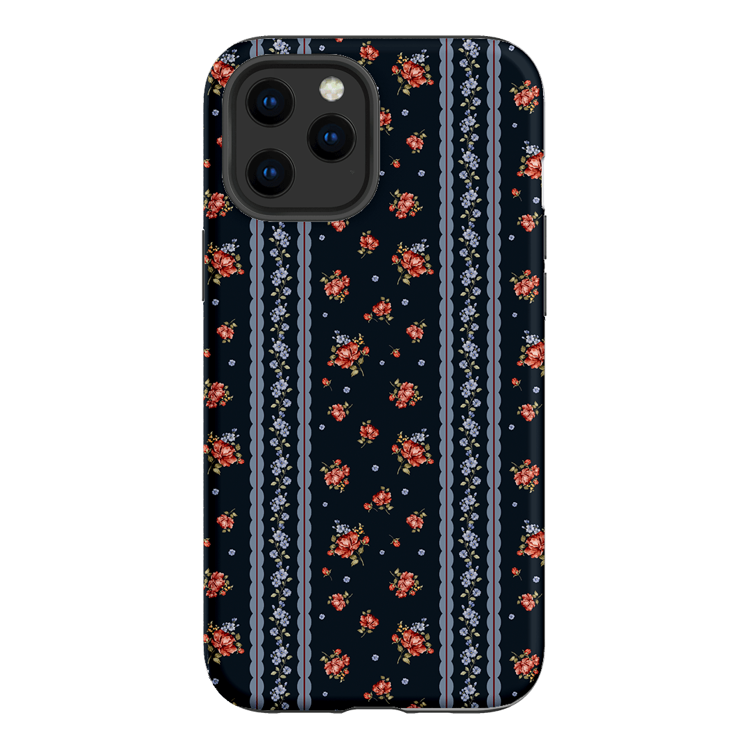 Midnight Stripe Printed Phone Cases iPhone 12 Pro Max / Armoured by Kasiags Art - The Dairy