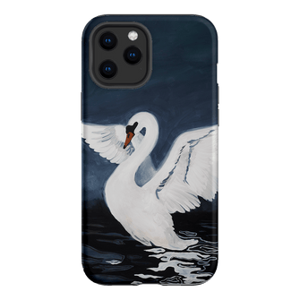 Midnight Swan Printed Phone Cases iPhone 12 Pro Max / Armoured by Lisa Hu - The Dairy