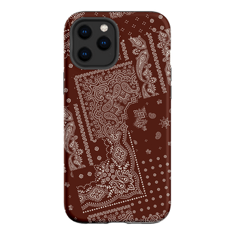 Paisley Cinnamon Printed Phone Cases iPhone 12 Pro Max / Armoured by The Dairy - The Dairy