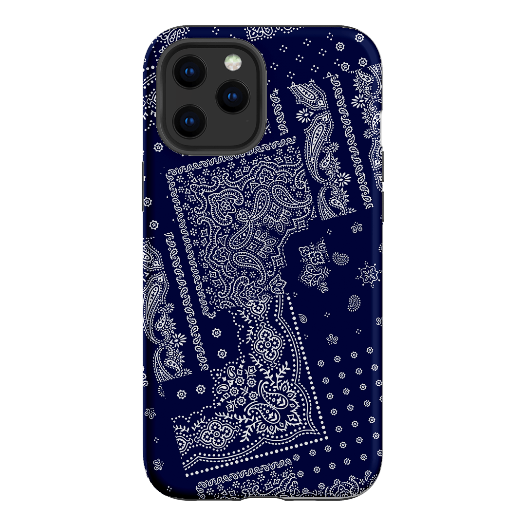 Paisley Indigo Printed Phone Cases iPhone 12 Pro Max / Armoured by The Dairy - The Dairy