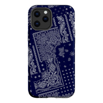 Paisley Indigo Printed Phone Cases iPhone 12 Pro Max / Armoured by The Dairy - The Dairy