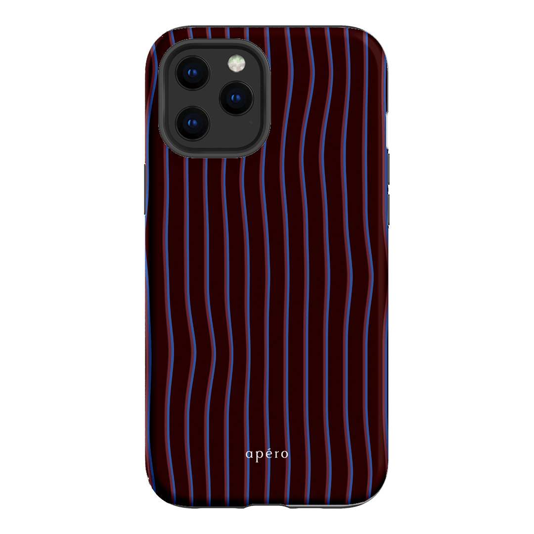 Panama Burgundy Printed Phone Cases iPhone 12 Pro Max / Armoured by Apero - The Dairy