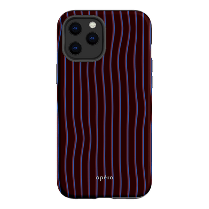 Panama Burgundy Printed Phone Cases iPhone 12 Pro Max / Armoured by Apero - The Dairy