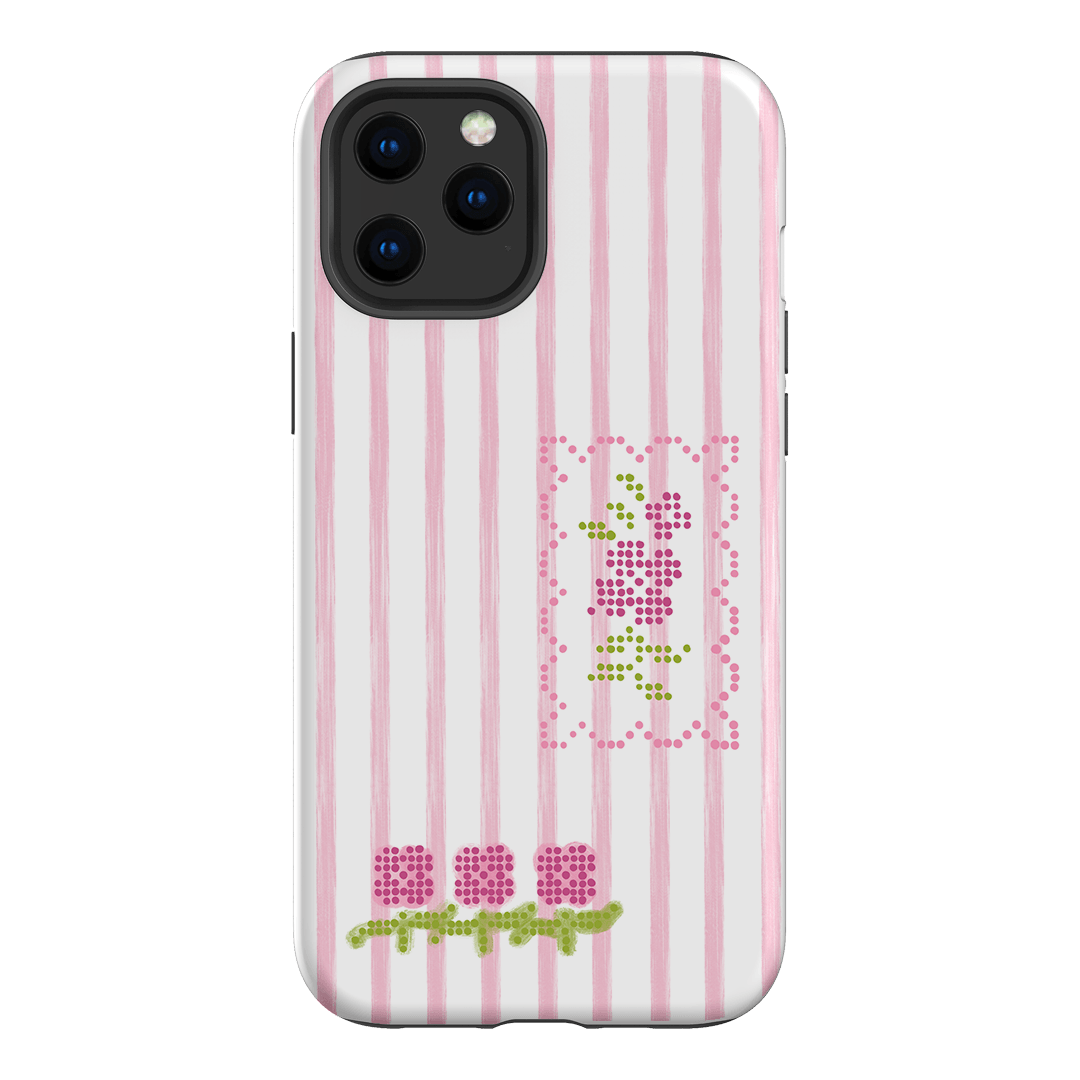 Patchwork Pink Printed Phone Cases iPhone 12 Pro Max / Armoured by Kayla Carr - The Dairy