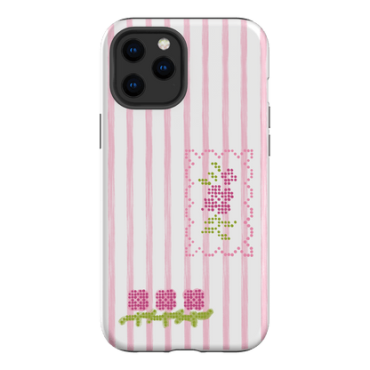 Patchwork Pink Printed Phone Cases iPhone 12 Pro Max / Armoured by Kayla Carr - The Dairy