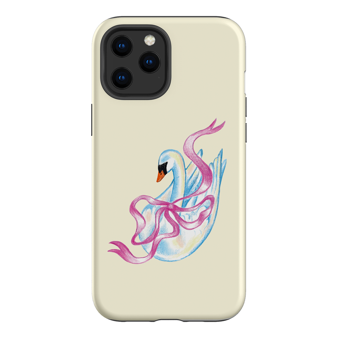 Satin Swan Printed Phone Cases iPhone 12 Pro Max / Armoured by Femke Studio - The Dairy