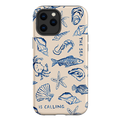 Sea Call Printed Phone Cases iPhone 12 Pro Max / Armoured by Cass Deller - The Dairy