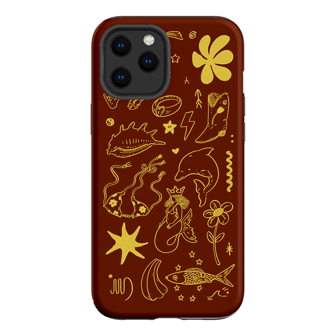 Spiced Cowboy Chocolate Printed Phone Cases iPhone 12 Pro Max / Armoured by Easty Beasty - The Dairy