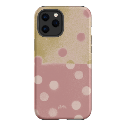 Strawberry Polka Dot Printed Phone Cases iPhone 12 Pro Max / Armoured by Jasmine Dowling - The Dairy