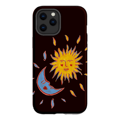 Sun & Moon Plum Printed Phone Cases iPhone 12 Pro Max / Armoured by BG. Studio - The Dairy