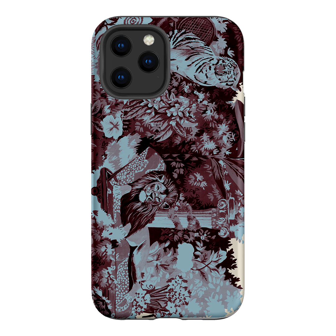 Tippi Blue Printed Phone Cases iPhone 12 Pro Max / Armoured by Desmond & Dempsey - The Dairy
