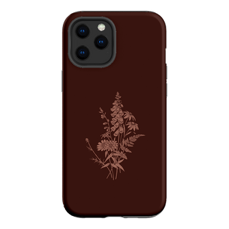 Wildflowers Mocha Printed Phone Cases iPhone 12 Pro Max / Armoured by Typoflora - The Dairy