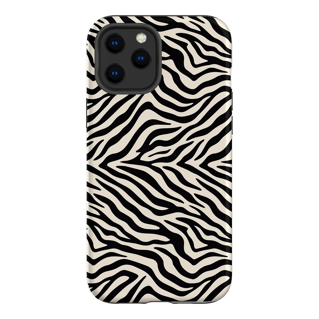 Zebra Ink Printed Phone Cases iPhone 12 Pro Max / Armoured by The Dairy - The Dairy