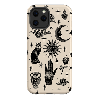 Astro Flash Beige Printed Phone Cases by Veronica Tucker - The Dairy