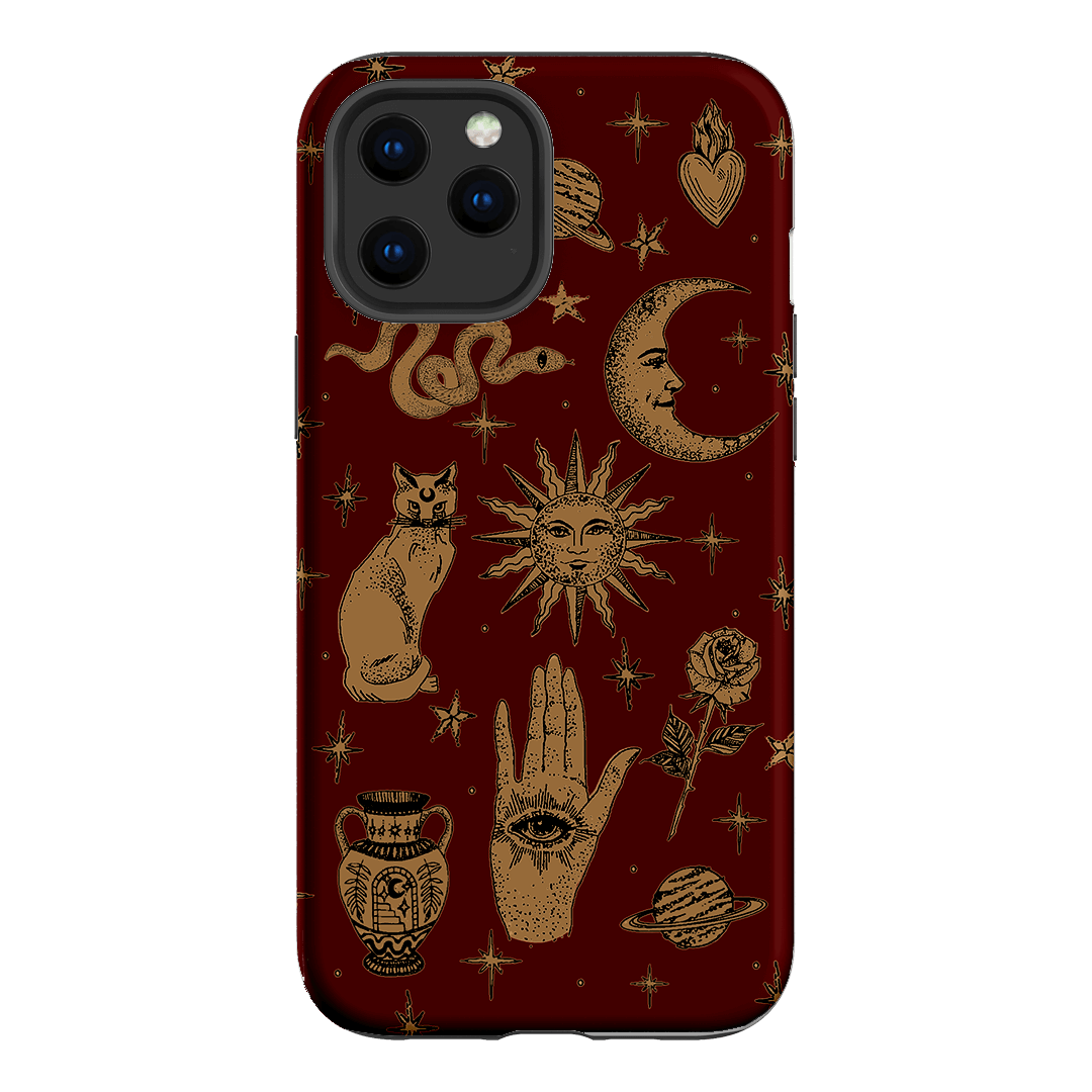 Astro Flash Red Printed Phone Cases iPhone 12 Pro Max / Armoured by Veronica Tucker - The Dairy