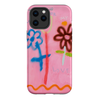 Flowers Printed Phone Cases iPhone 12 Pro Max / Armoured by Kate Eliza - The Dairy