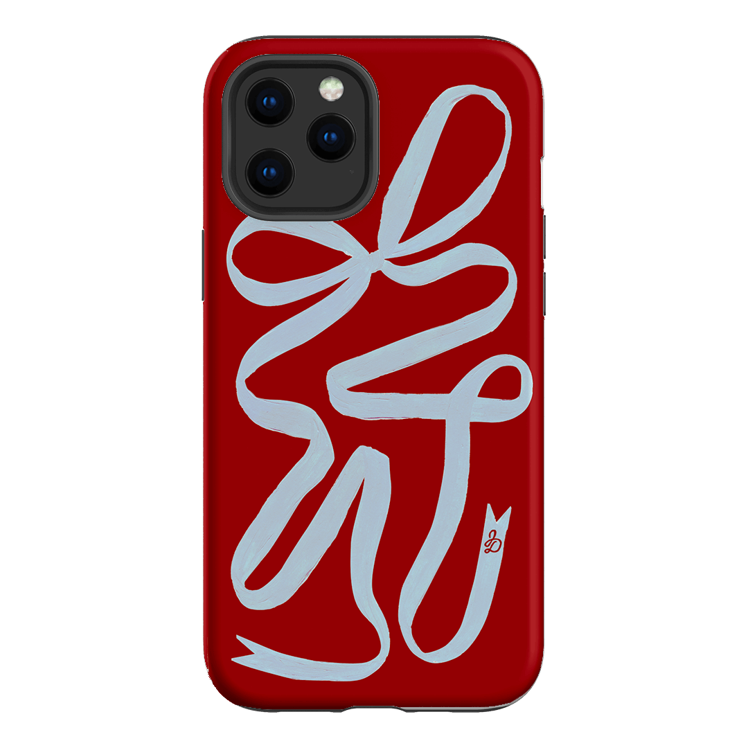 Cottage Ribbon Printed Phone Cases iPhone 12 Pro Max / Armoured by Jasmine Dowling - The Dairy