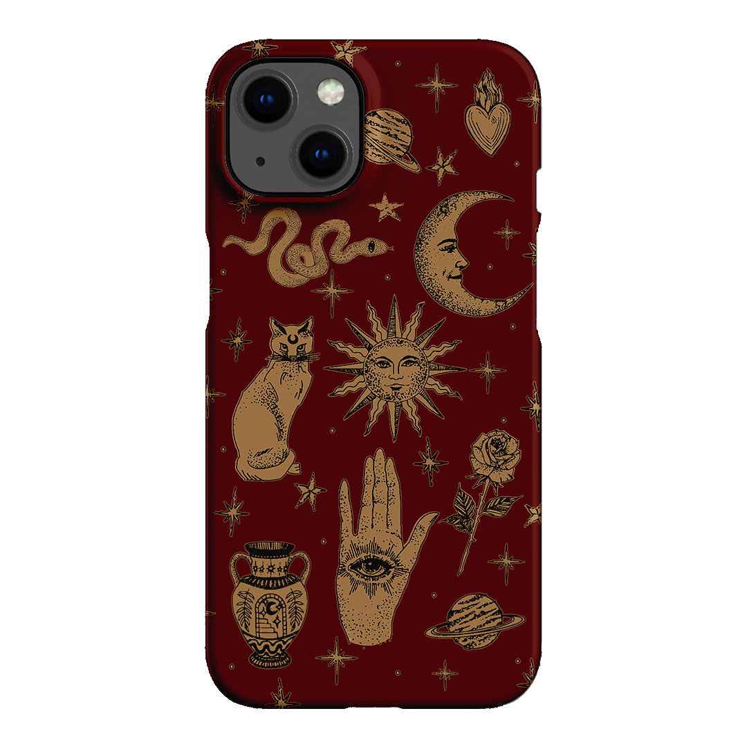 Astro Flash Red Printed Phone Cases iPhone 13 / Snap by Veronica Tucker - The Dairy
