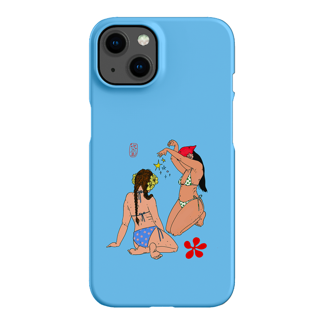 Babe Magic Blue Printed Phone Cases iPhone 13 / Snap by Easty Beasty - The Dairy