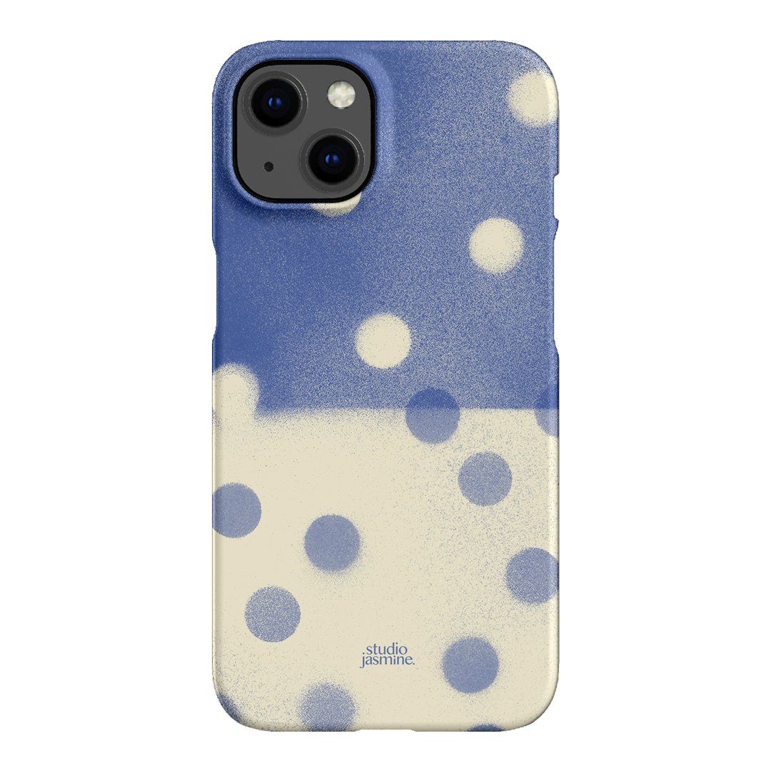 Bleu Polka Dot Printed Phone Cases iPhone 13 / Snap by Jasmine Dowling - The Dairy