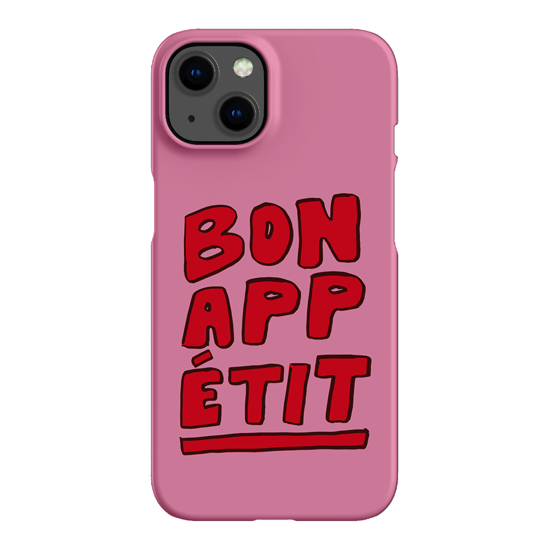 Bon Appetit Red Printed Phone Cases iPhone 13 / Snap by The Dairy - The Dairy