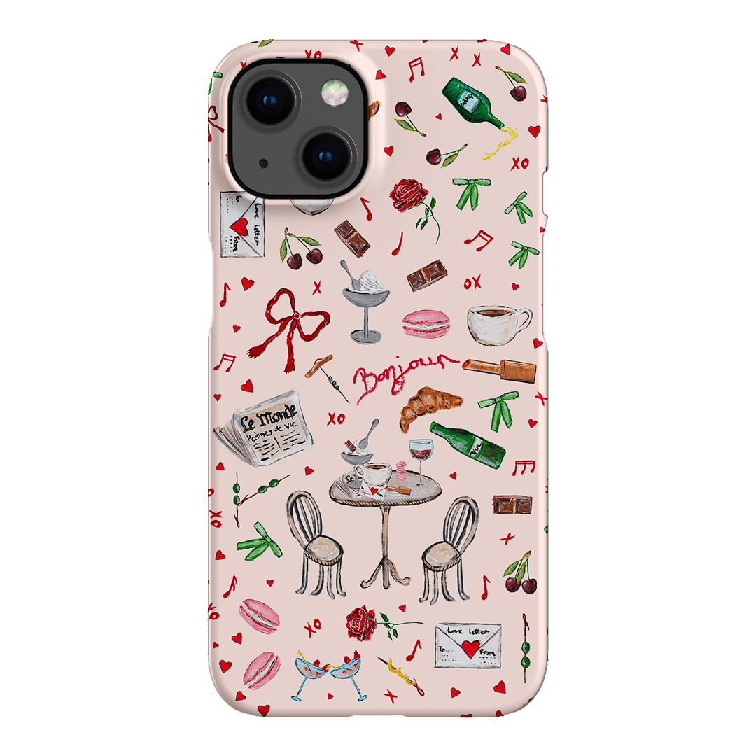 Bonjour Printed Phone Cases iPhone 13 / Snap by BG. Studio - The Dairy