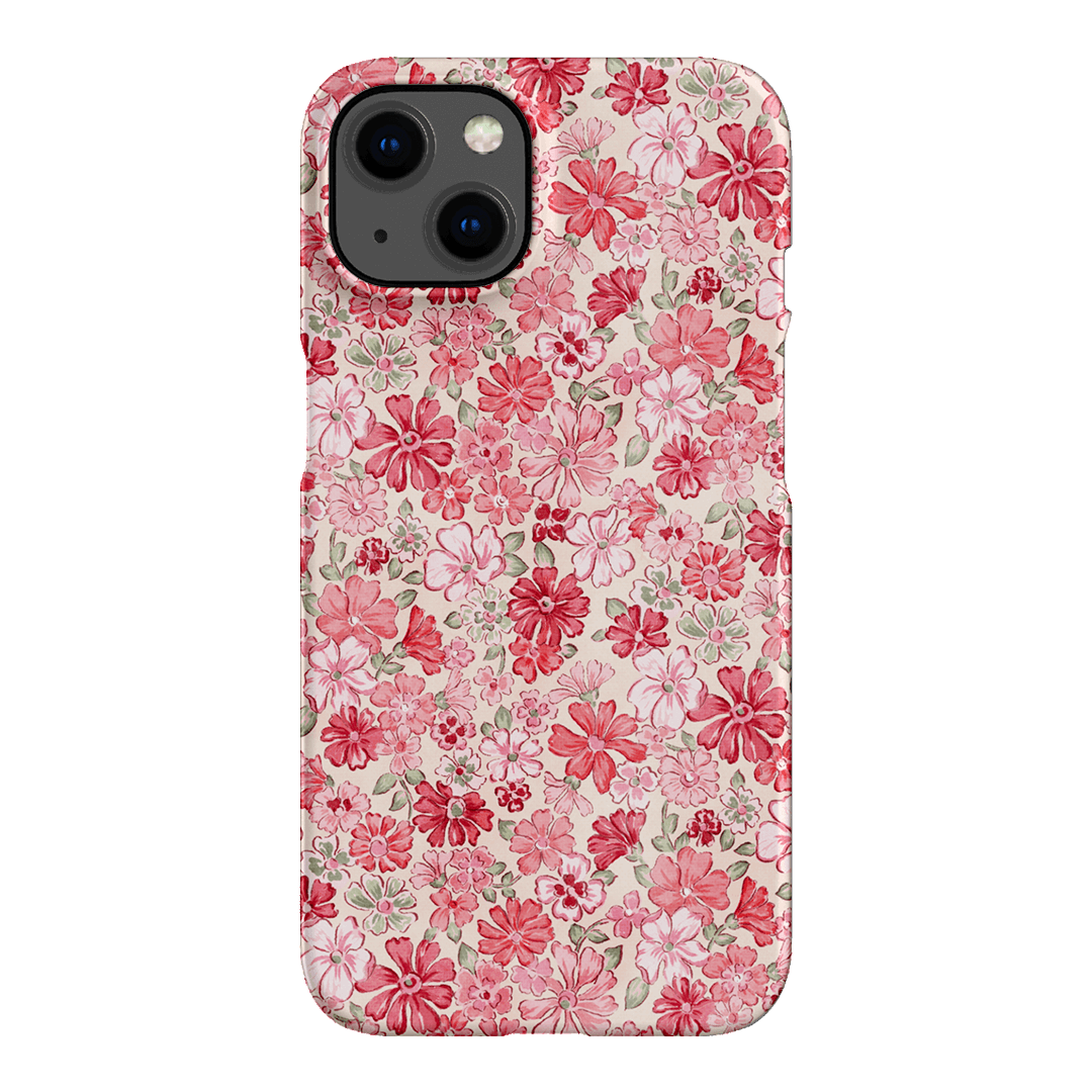 Strawberry Kiss Printed Phone Cases iPhone 13 / Snap by Oak Meadow - The Dairy