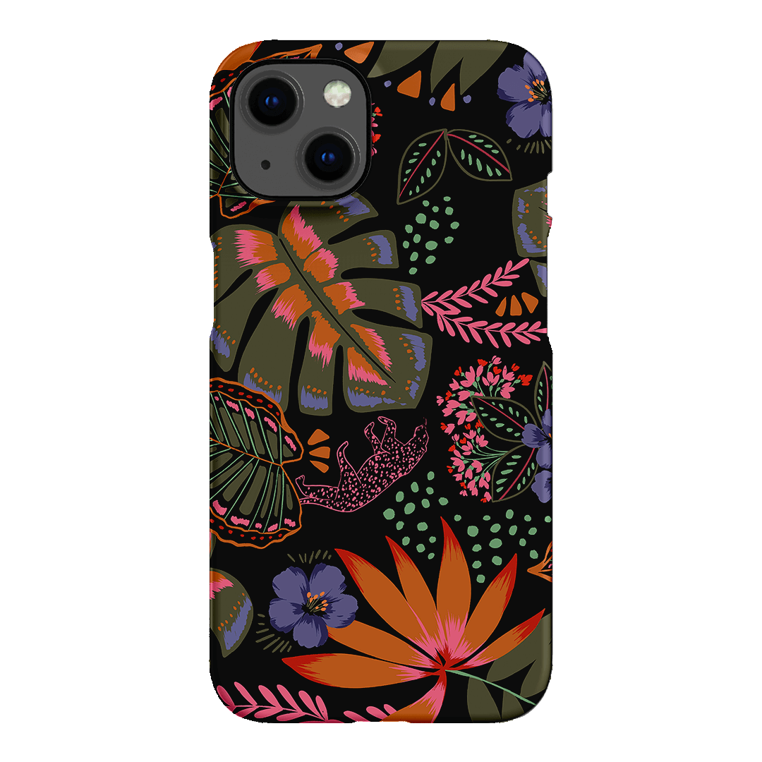 Jungle Leopard Printed Phone Cases iPhone 13 / Snap by Charlie Taylor - The Dairy