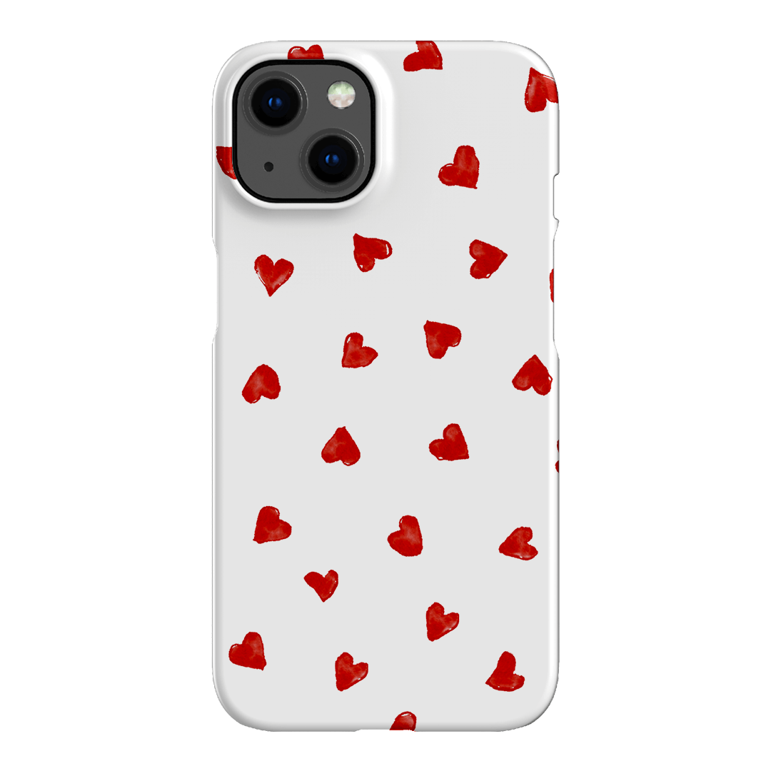 Love Hearts Printed Phone Cases iPhone 13 / Snap by Oak Meadow - The Dairy