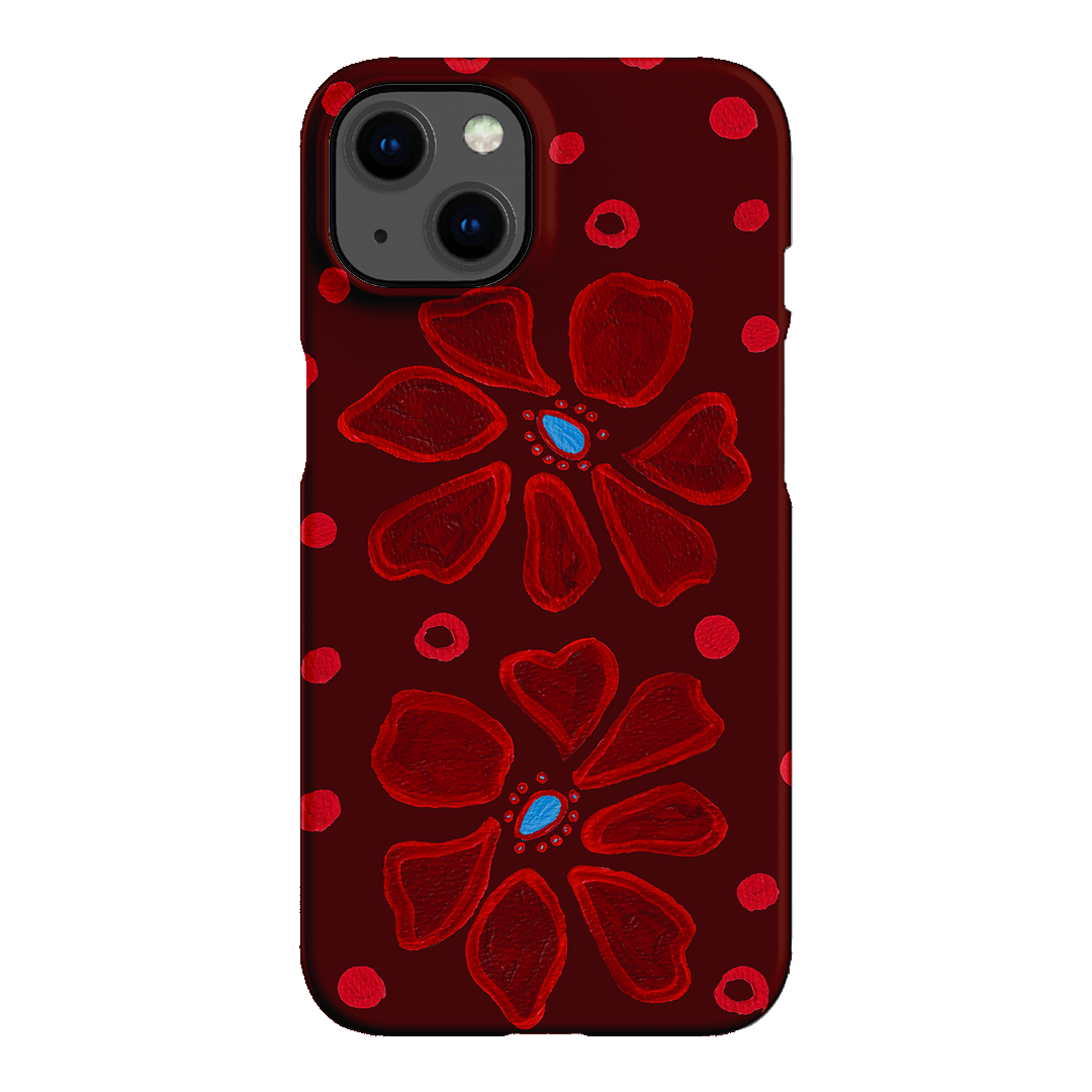 Painted Petal Rouge Printed Phone Cases iPhone 13 / Snap by BG. Studio - The Dairy