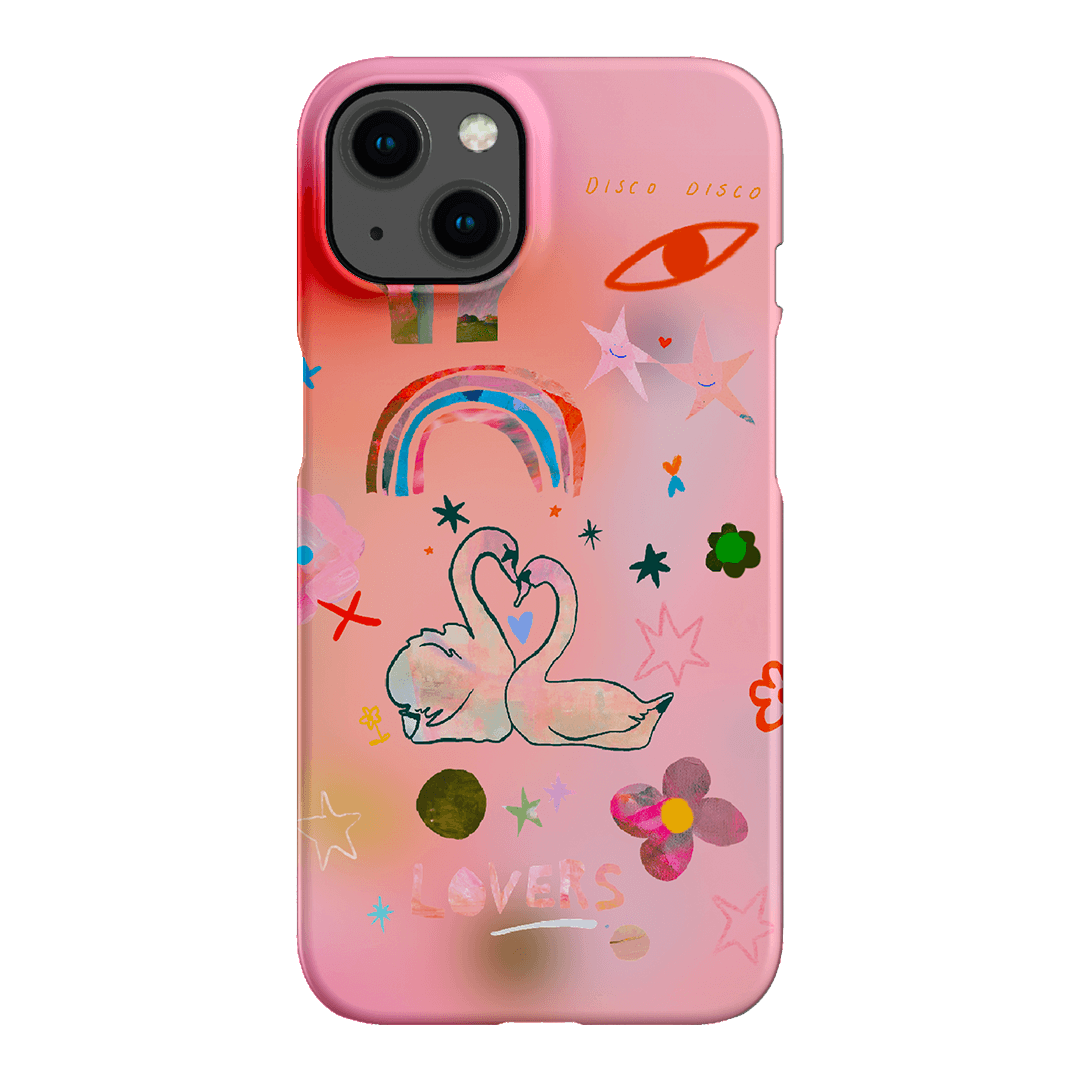 Pink Swan Printed Phone Cases iPhone 13 / Snap by Kate Eliza - The Dairy