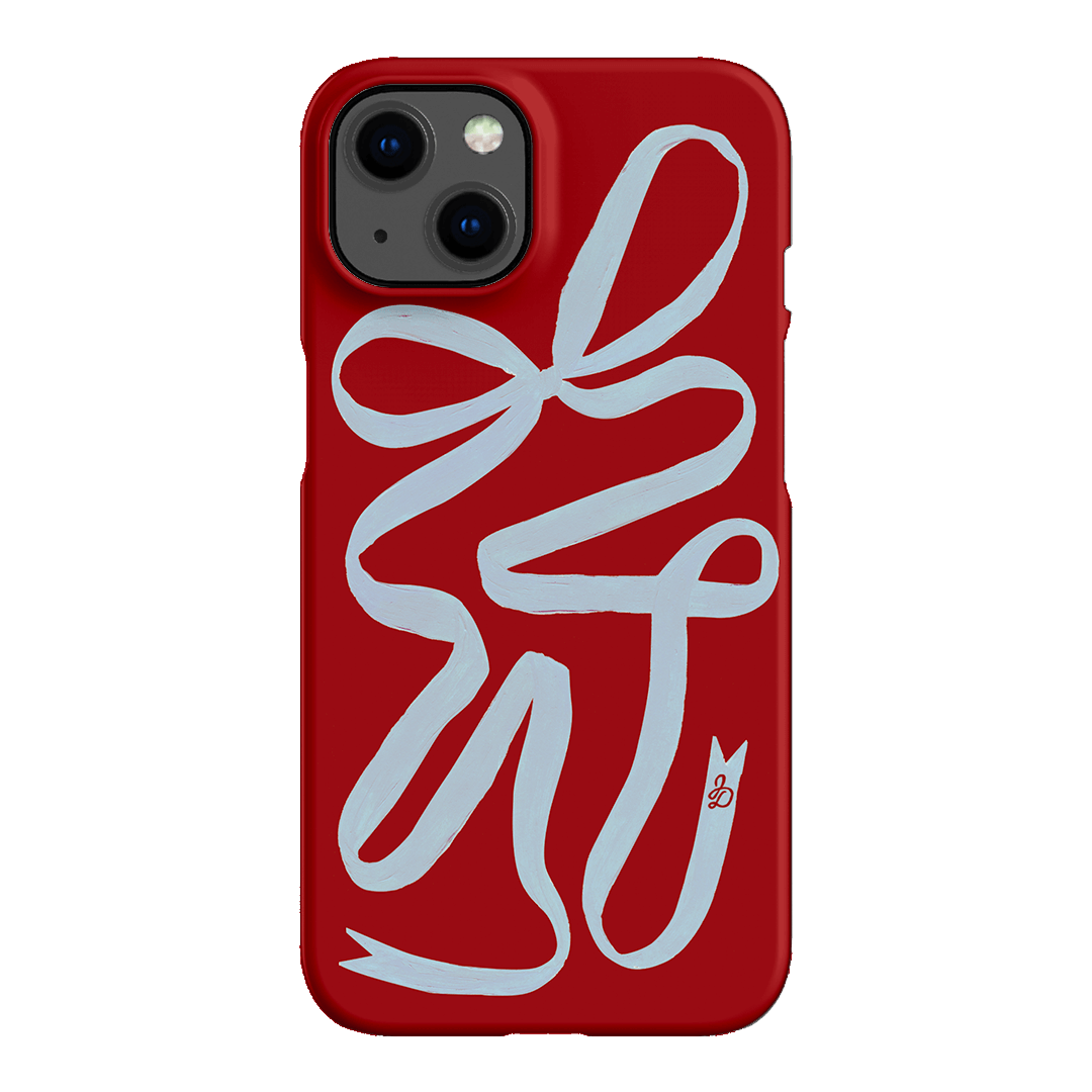 Cottage Ribbon Printed Phone Cases iPhone 13 / Snap by Jasmine Dowling - The Dairy
