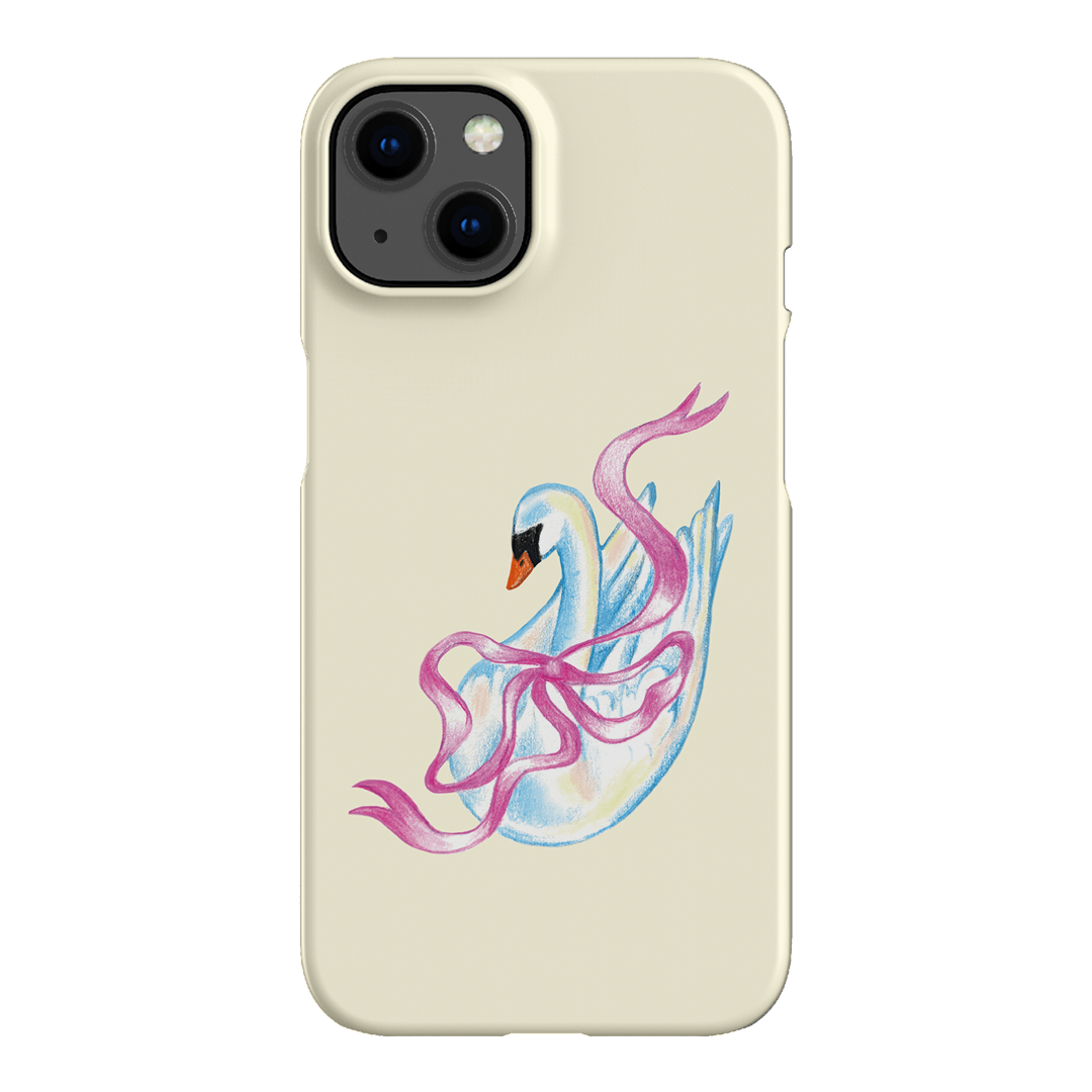 Satin Swan Printed Phone Cases iPhone 13 / Snap by Femke Studio - The Dairy