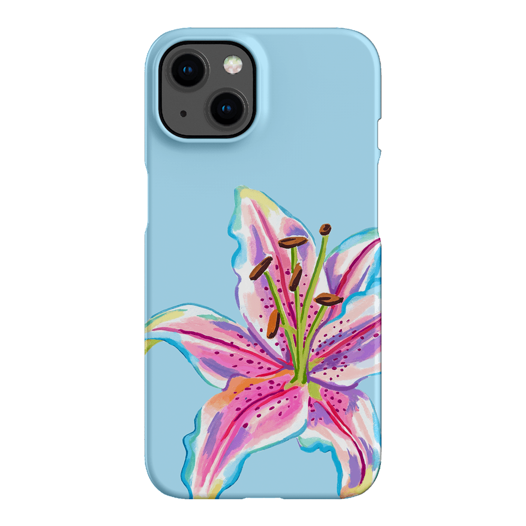 Sky Lily Printed Phone Cases iPhone 13 / Snap by Femke Studio - The Dairy