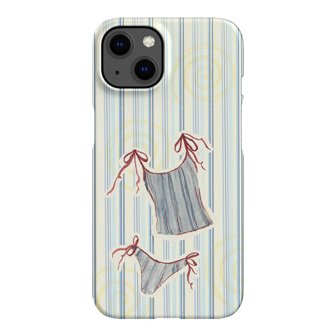 Stripe Tankini Printed Phone Cases iPhone 13 / Snap by Kayla Carr - The Dairy