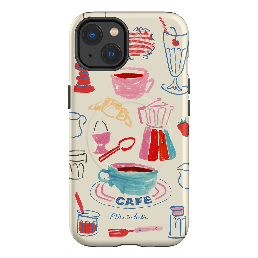 Home Cafe Printed Phone Cases iPhone 13 / Armoured MagSafe by Phthalo Ruth - The Dairy