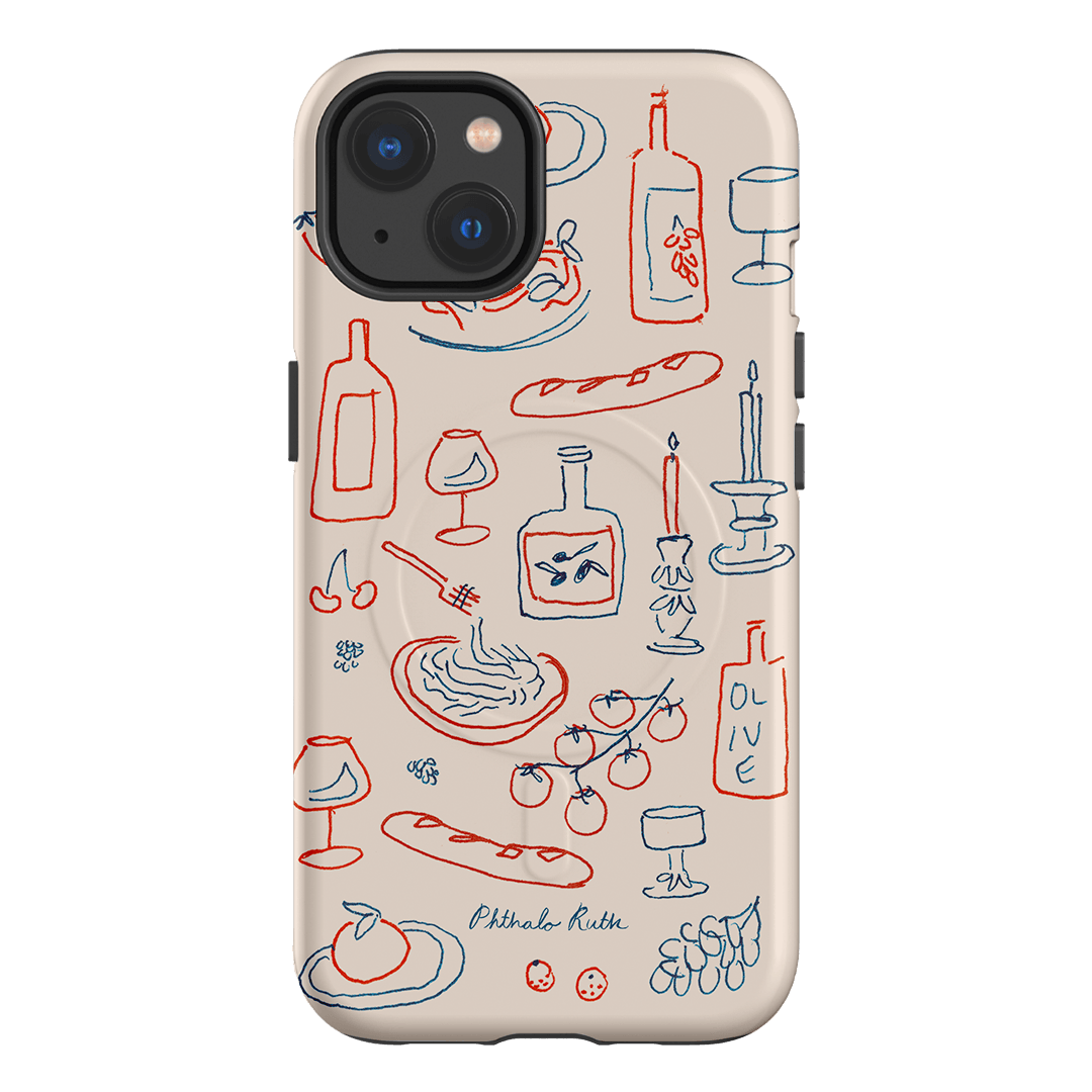 Italian Fare Printed Phone Cases iPhone 13 / Armoured MagSafe by Phthalo Ruth - The Dairy