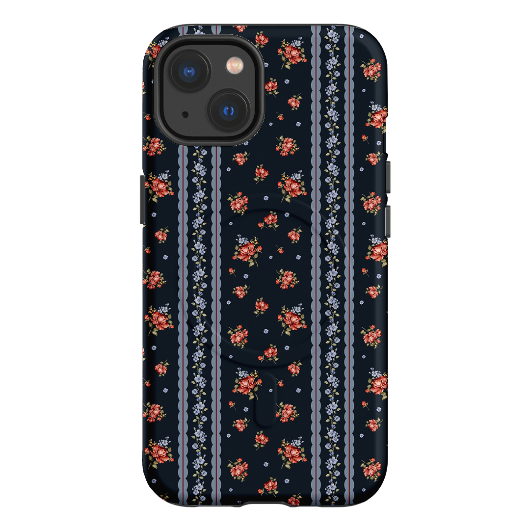 Midnight Stripe Printed Phone Cases iPhone 13 / Armoured MagSafe by Kasiags Art - The Dairy