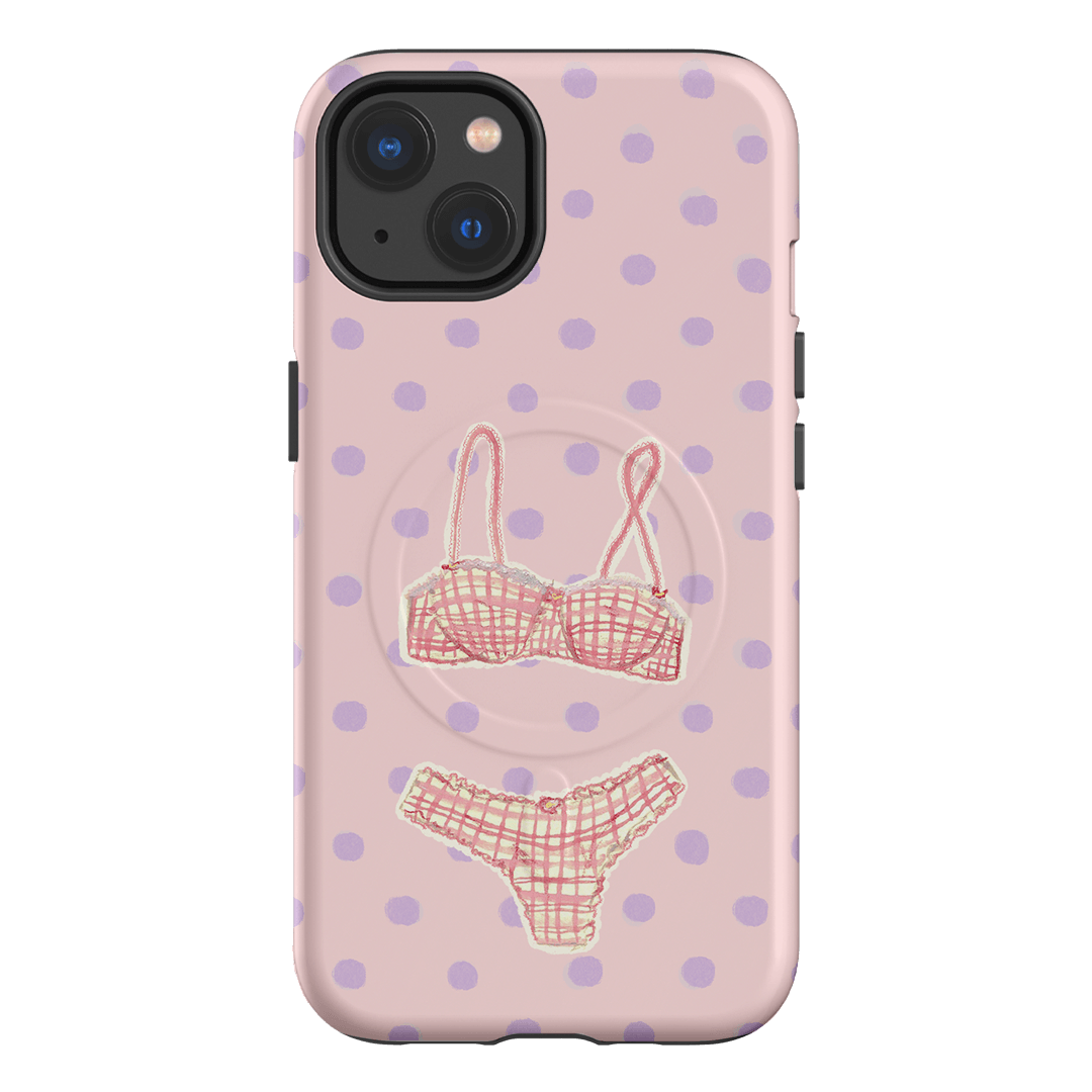 Vintage Gingham Printed Phone Cases iPhone 13 / Armoured MagSafe by Kayla Carr - The Dairy