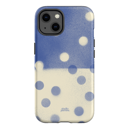 Bleu Polka Dot Printed Phone Cases iPhone 13 / Armoured by Jasmine Dowling - The Dairy