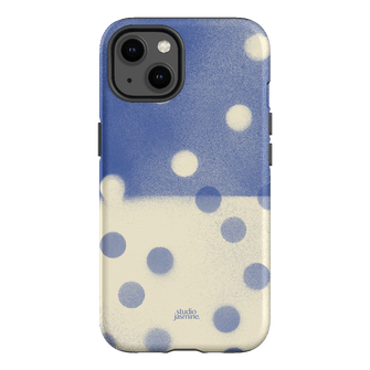Bleu Polka Dot Printed Phone Cases iPhone 13 / Armoured by Jasmine Dowling - The Dairy