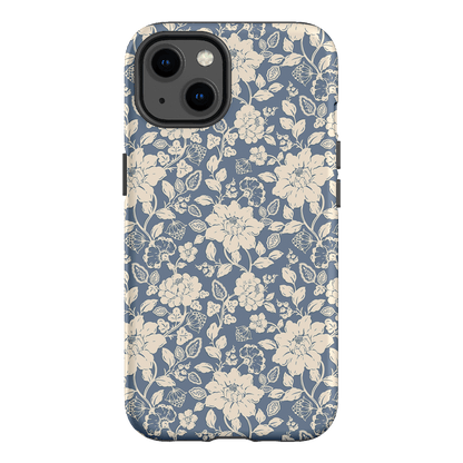 Blue Garden Printed Phone Cases iPhone 13 / Armoured by Kasiags Art - The Dairy