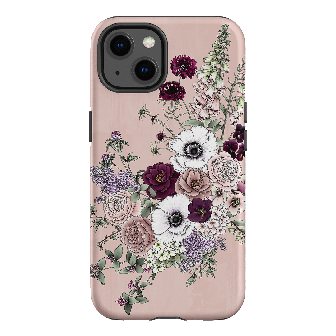 Blush Wildflowers Printed Phone Cases iPhone 13 / Armoured by Typoflora - The Dairy