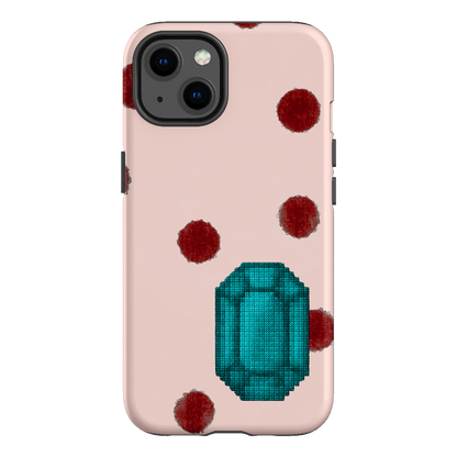 December Turquoise Printed Phone Cases iPhone 13 / Armoured by Joiana - The Dairy