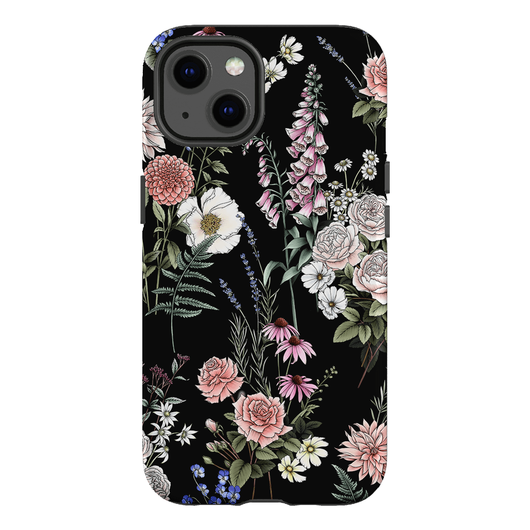 Garden Party Noir Printed Phone Cases iPhone 13 / Armoured by Typoflora - The Dairy